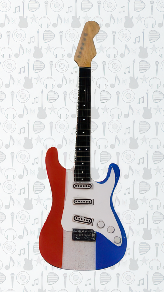 French Flag Stratocaster Magnet