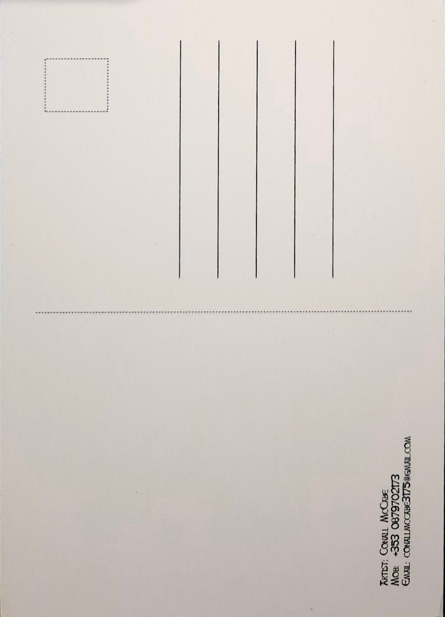 The Dedication 2024 Phil Postcard