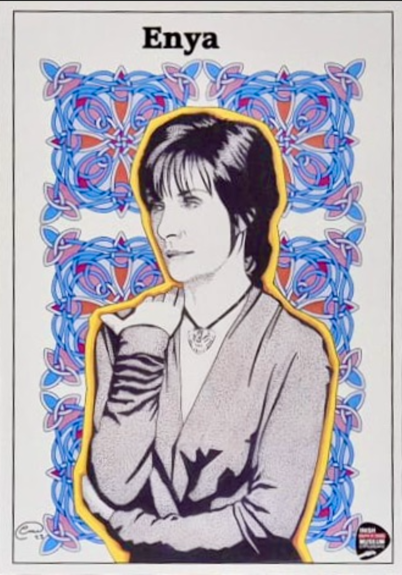 Enya Postcard
