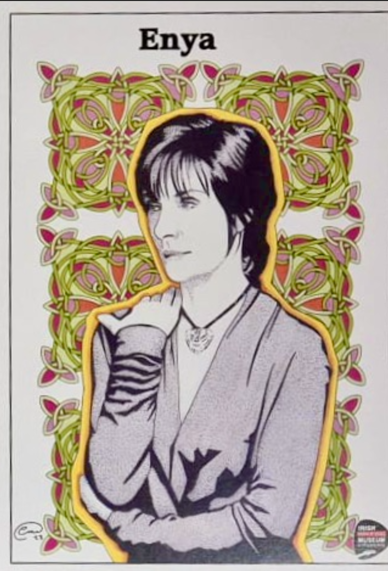 Enya Postcard