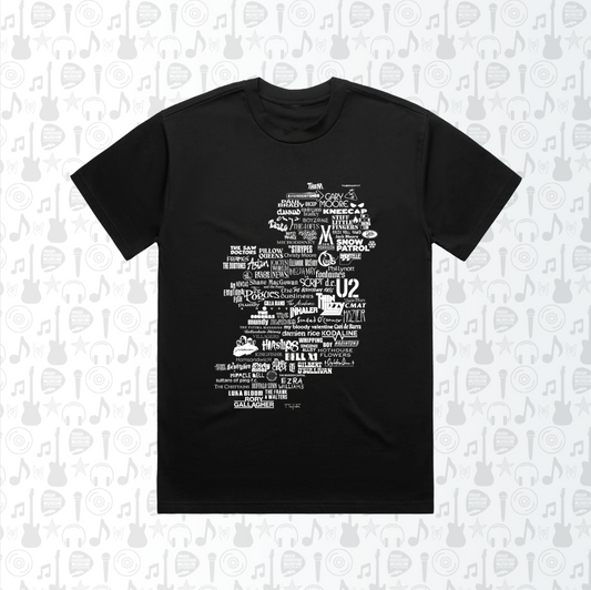 Irish Map T-shirt