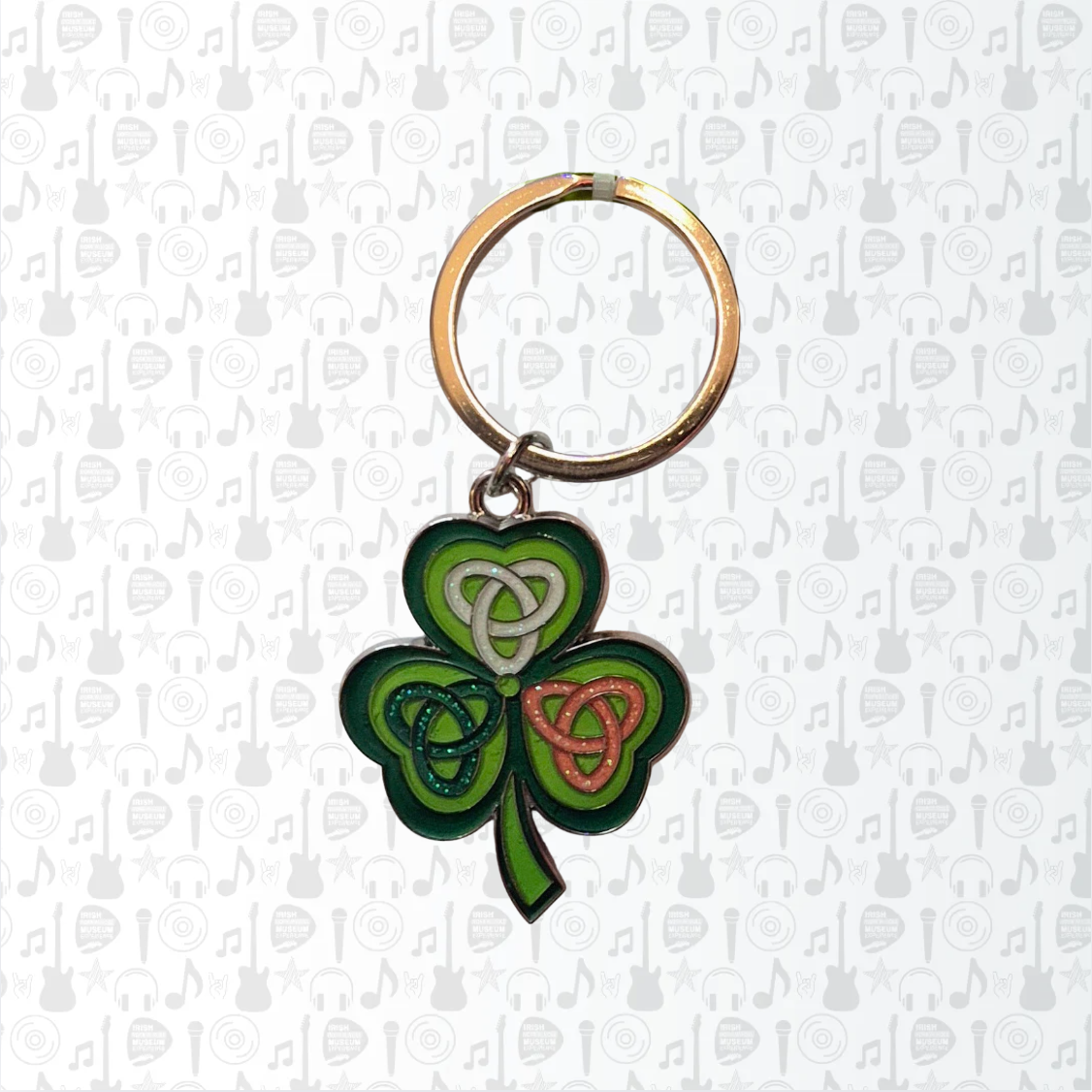 Celtic Shamrock Keyring