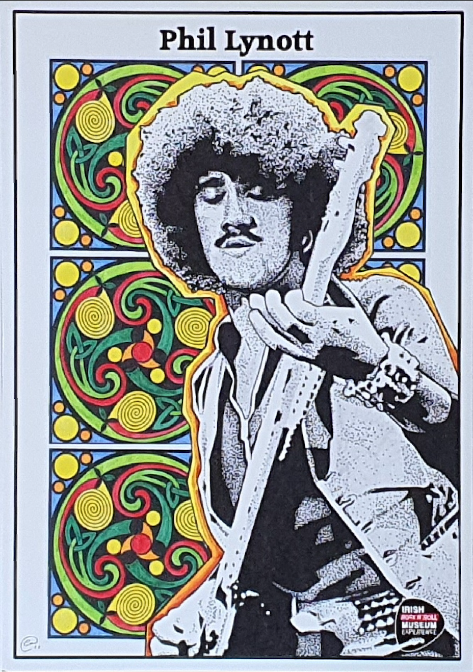 Phil Lynott Postcard