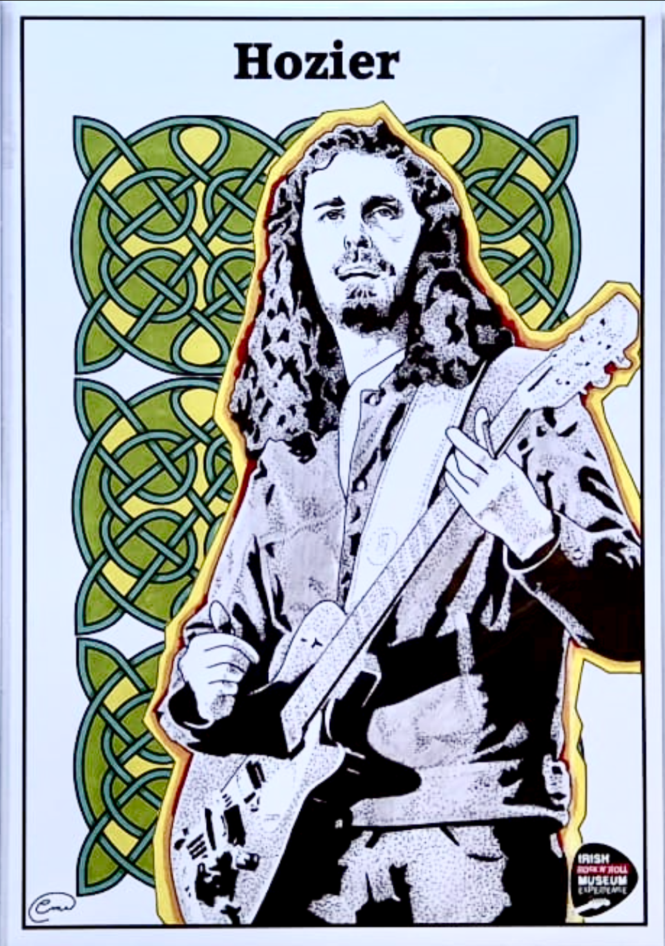 Hozier Postcard