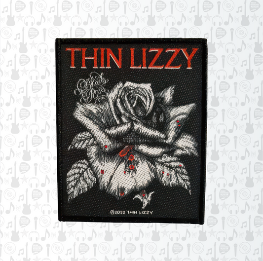 Thin Lizzy Black Rose Patch