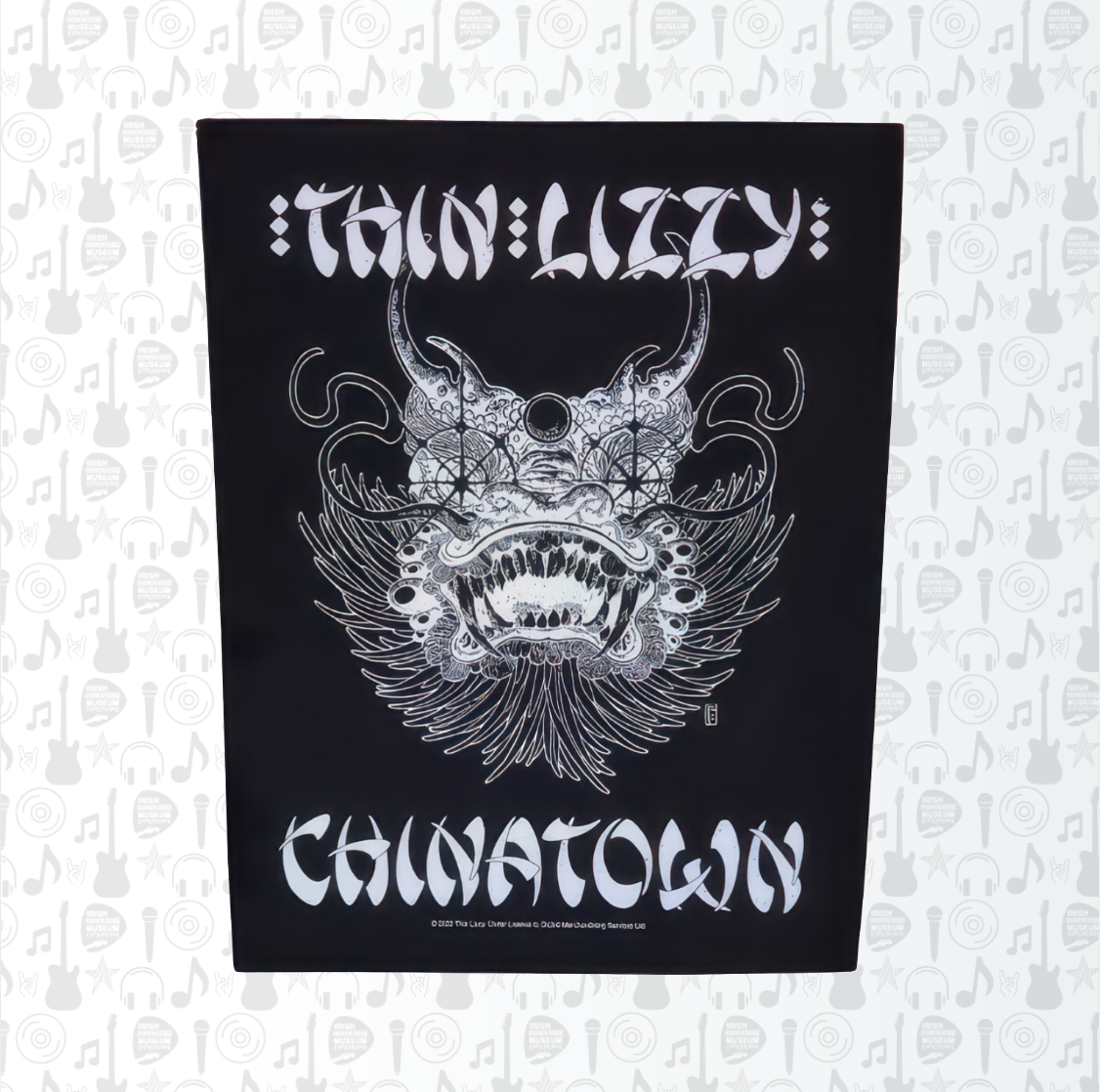 Thin Lizzy Chinatown Back Patch