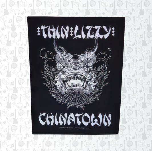 Thin Lizzy Chinatown Back Patch