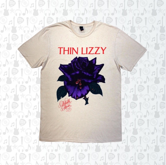 Thin Lizzy Black Rose T-shirt