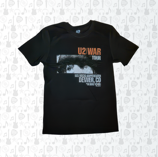 U2 War 1983 Tour T-shirt