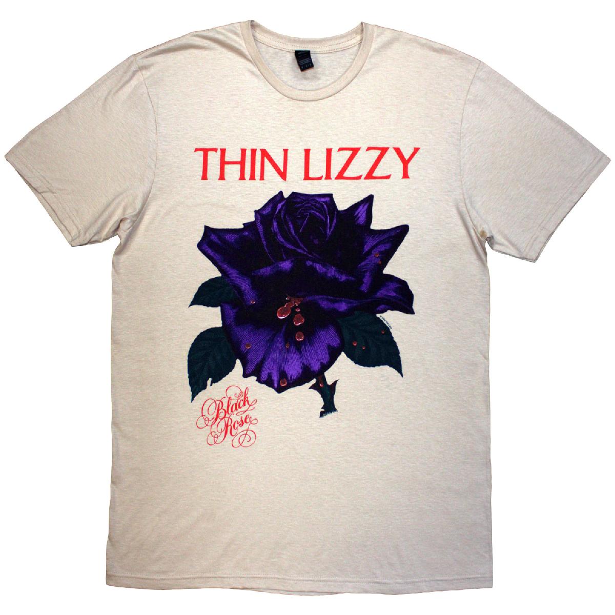 Thin Lizzy Black Rose Tshirt