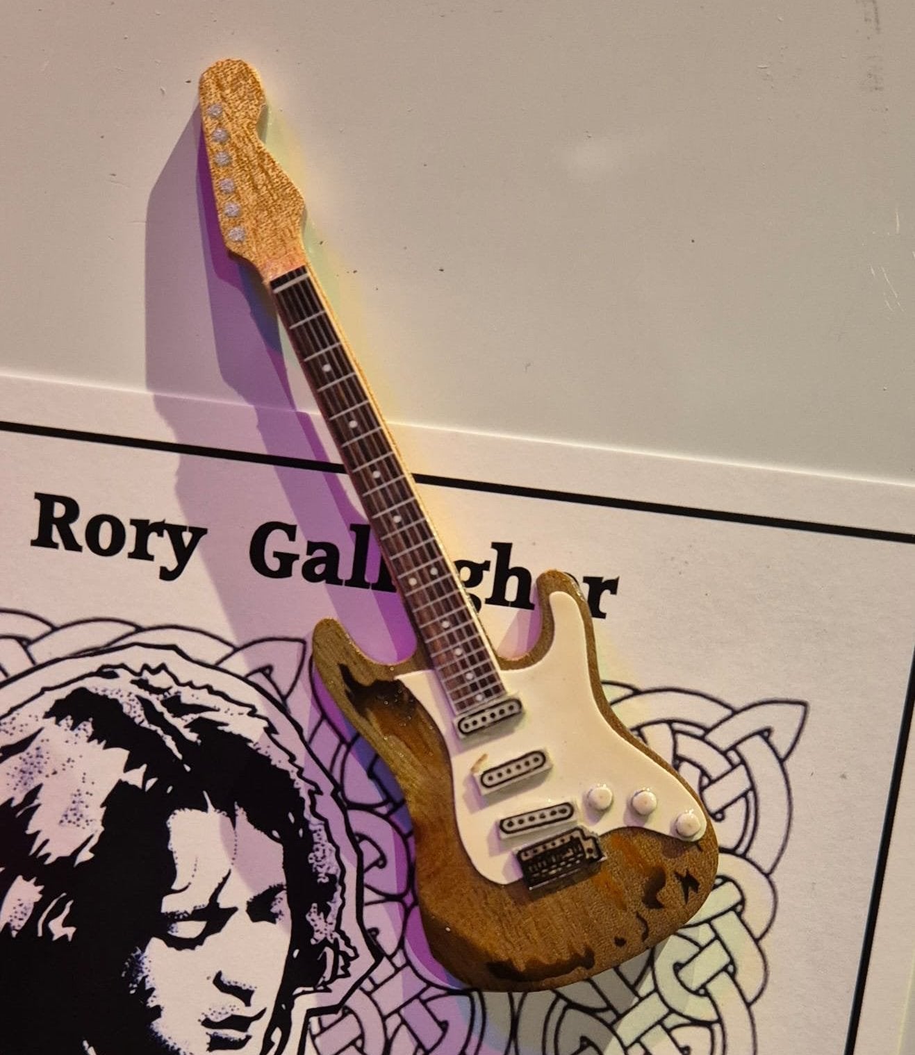 Rory Gallagher Guitar Magnet
