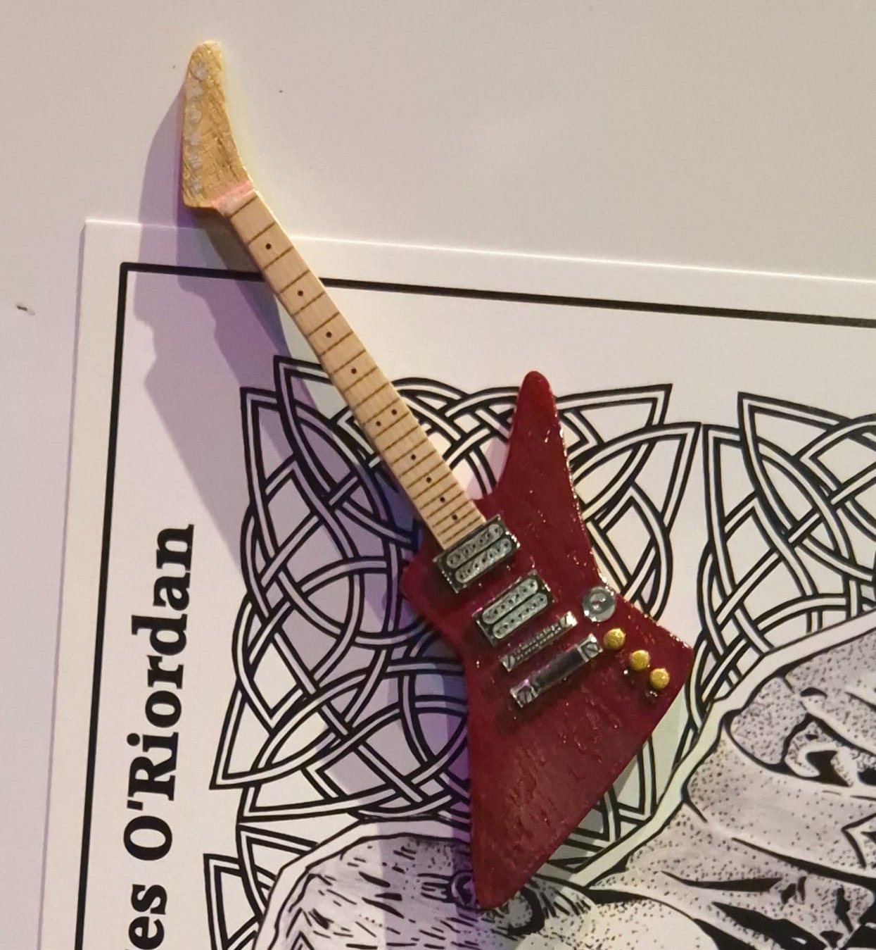 Explorer Guitar Magnet