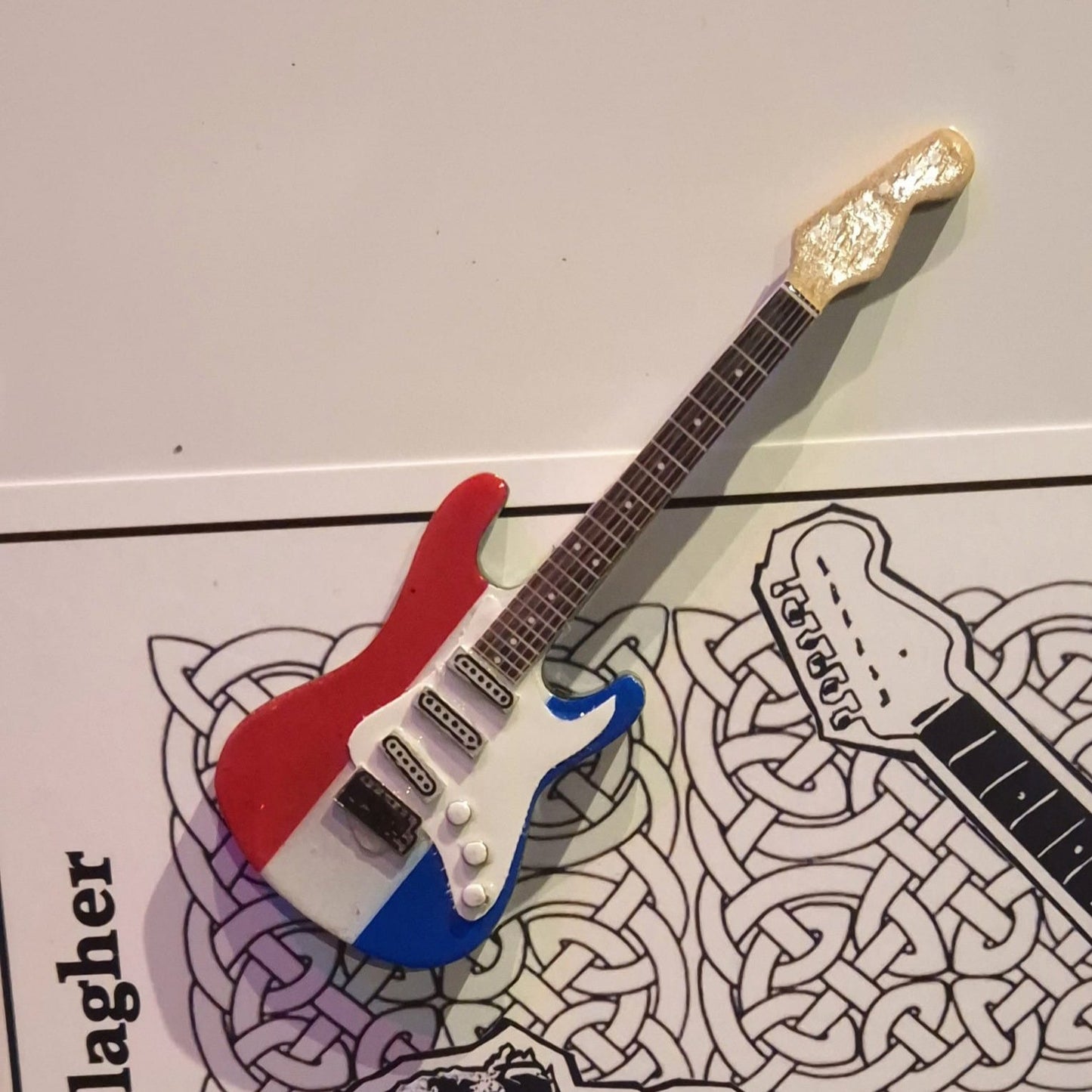 French Flag Stratocaster Magnet