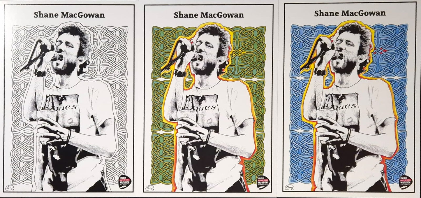 Shane MacGowan Postcard