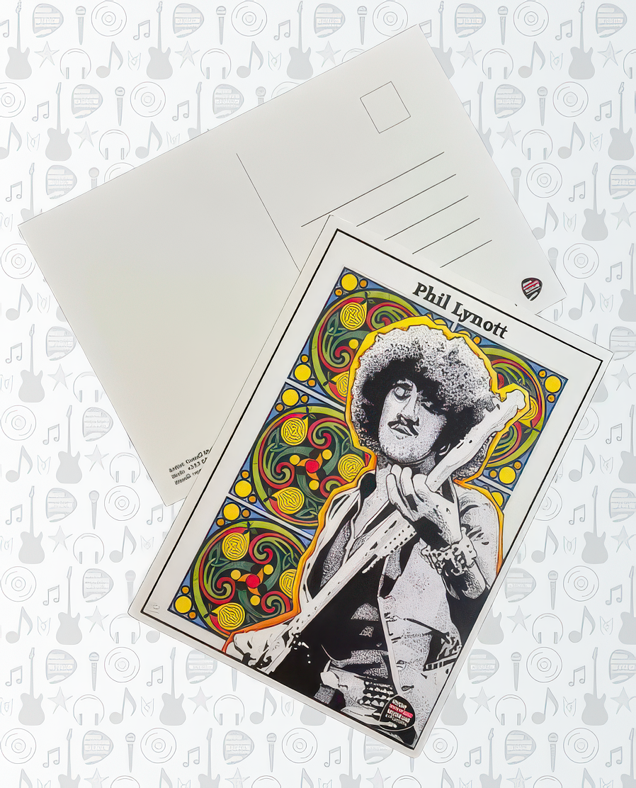 Phil Lynott Postcard