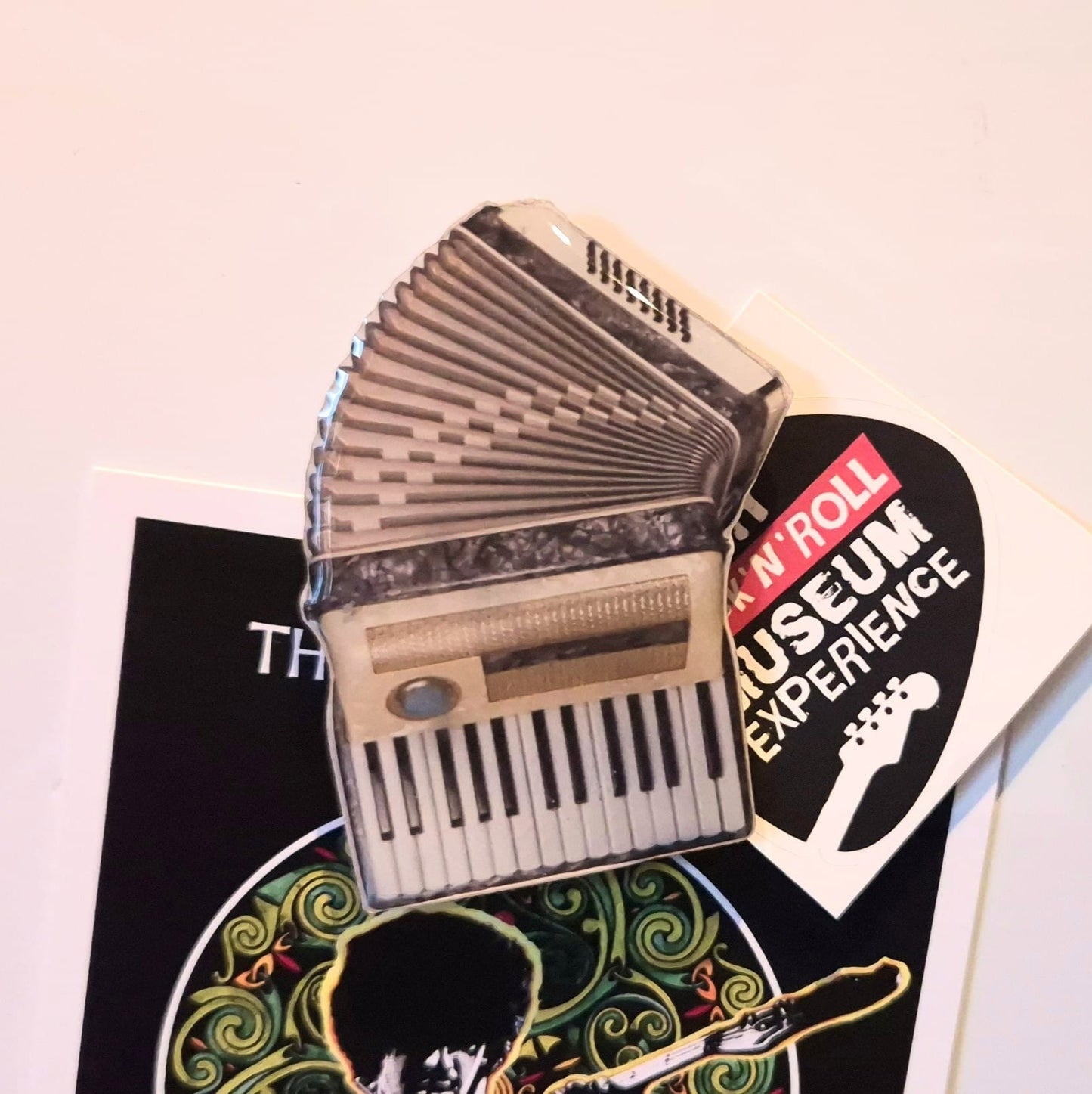 Yellow Accordion Magnet
