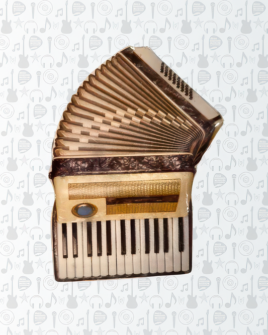 Yellow Accordion Magnet