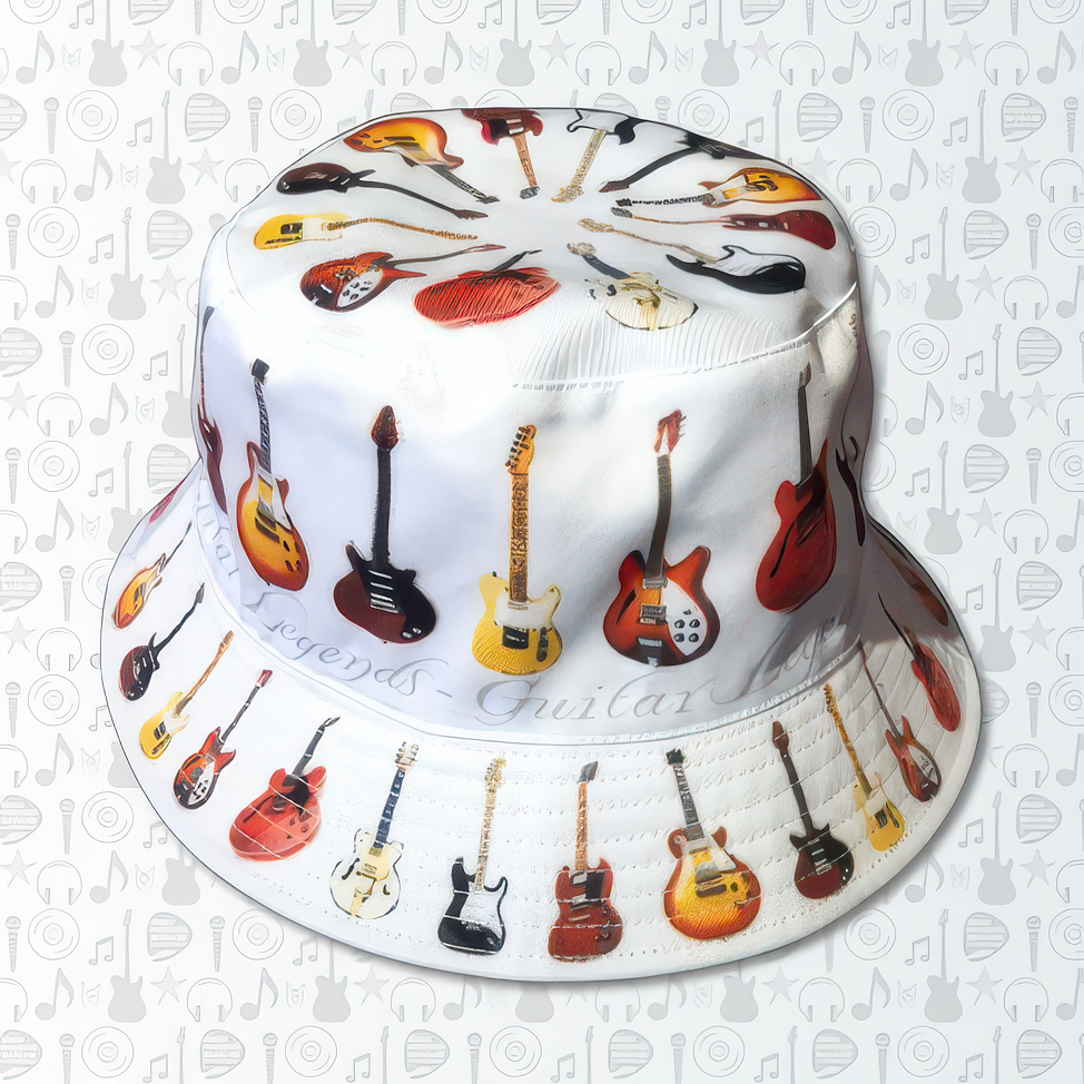 Reversable Music Bucket Hat