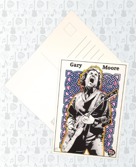 Gary Moore Postcard