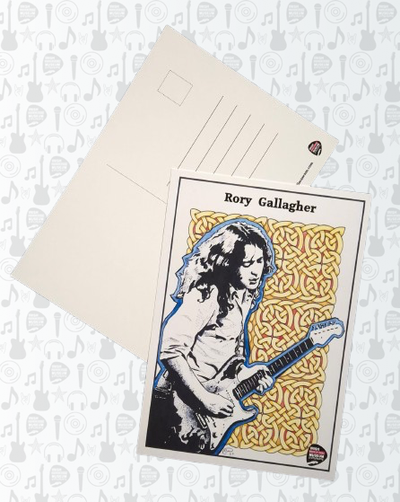 Rory Gallagher Postcard