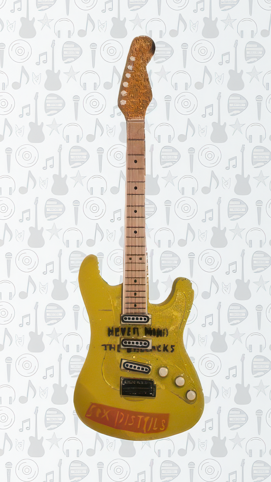 Sex Pistol Guitar Magnet