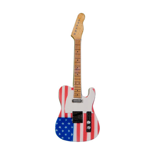 USA Flag Telecaster Magnet