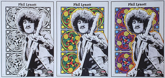 Phil Lynott Postcard