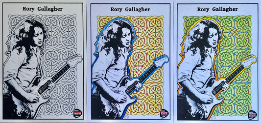 Rory Gallagher Postcard