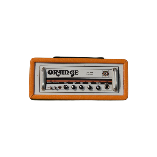 Orange Amp Fridge Magnet