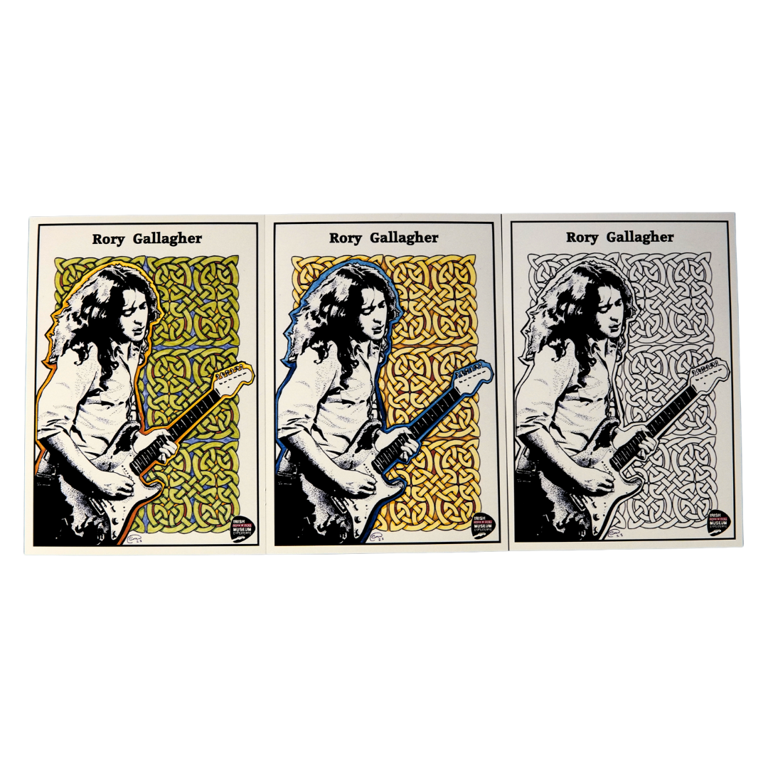 Rory Gallagher Postcard – Irish Rocknroll Museum