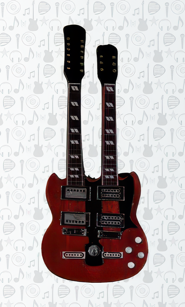 Gibson Double SG Guitar Magnet