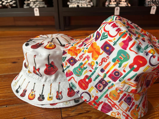 Reversable Music Bucket Hat