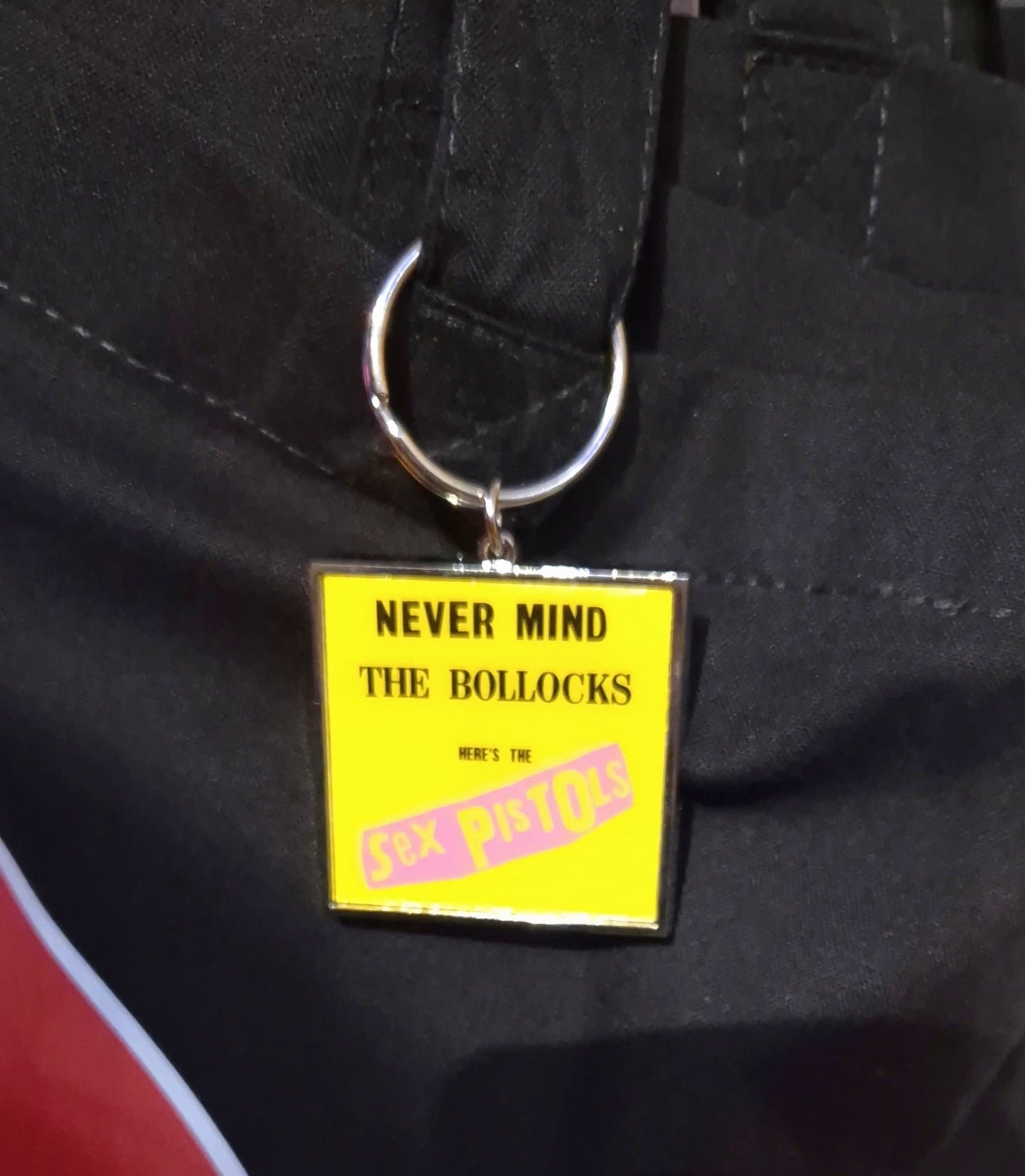 Sex Pistols Never Mind the Bollocks Keyring