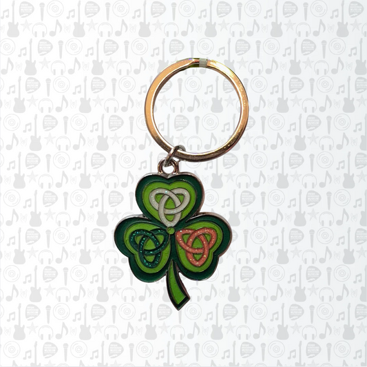 Celtic Shamrock Keyring