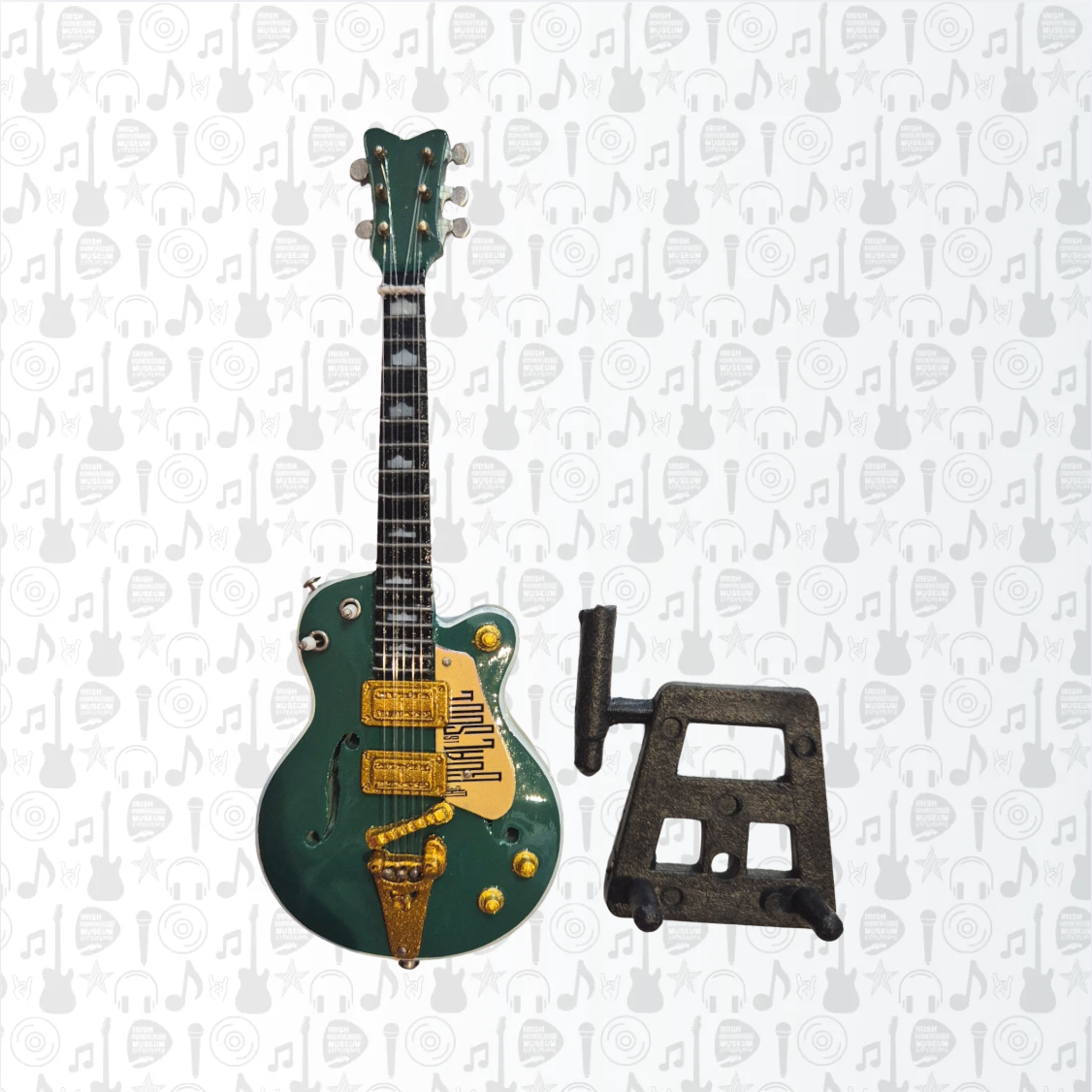 Bono Green Gretsch Mini Guitar