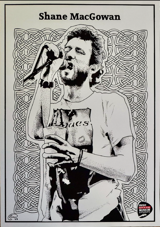 Shane MacGowan Postcard