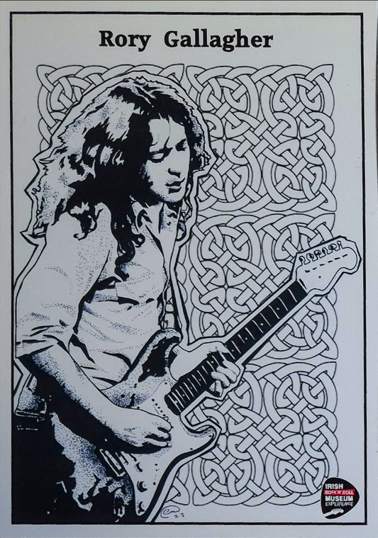 Rory Gallagher Postcard