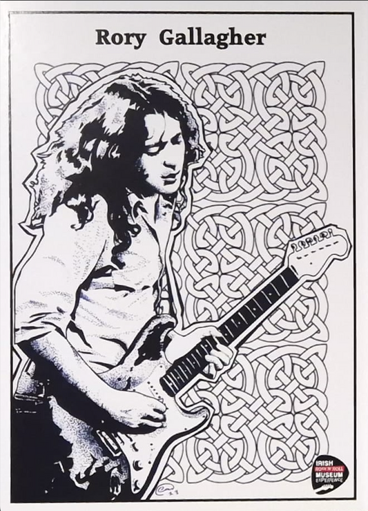 Rory Gallagher Postcard