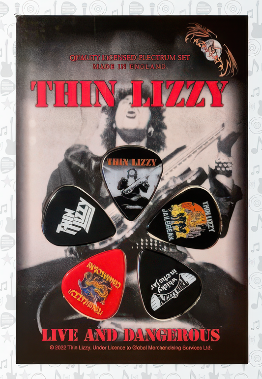 Thin Lizzy Guitar Picks Pack