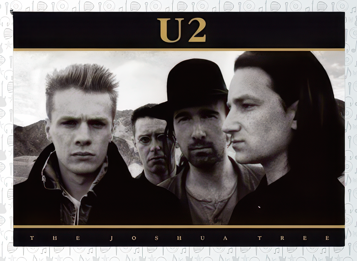 U2 Joshua Tree Postcard