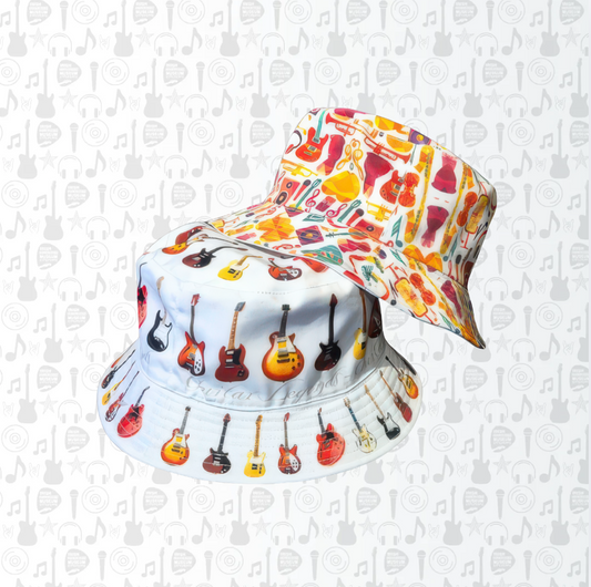 Reversable Music Bucket Hat