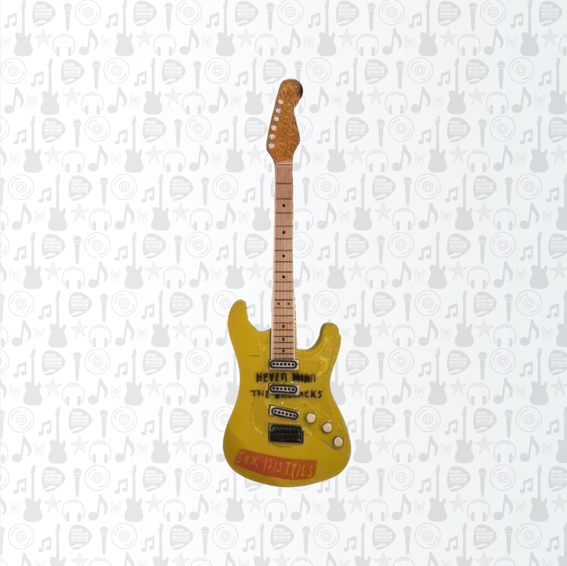 Sex Pistol Guitar Magnet
