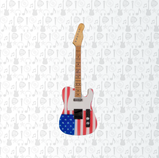 USA Flag Telecaster Magnet