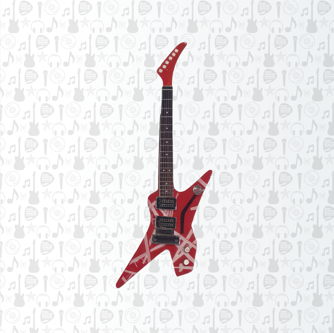 Van Hallen Guitar Magnet