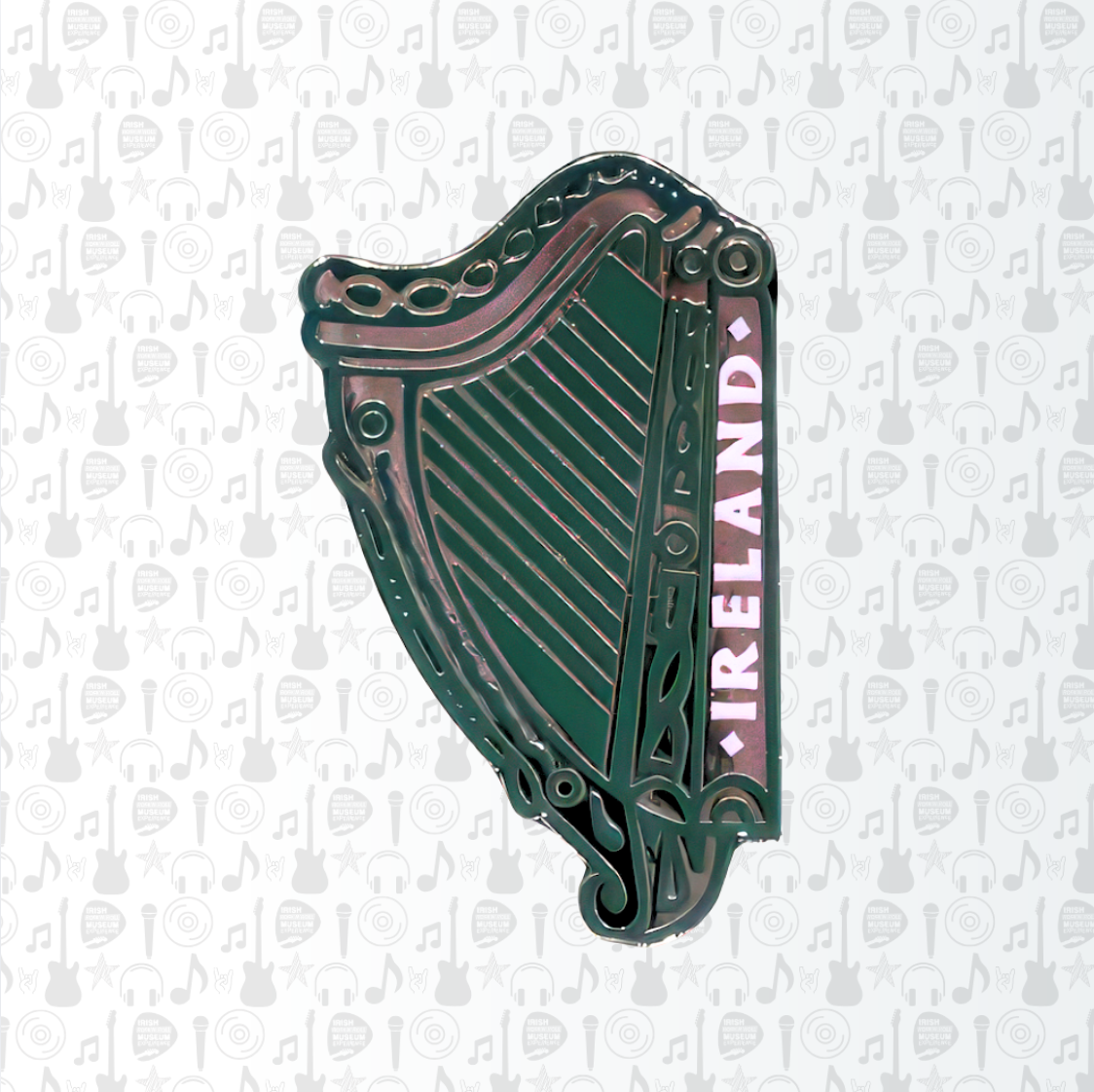 Harp Fridge Magnet