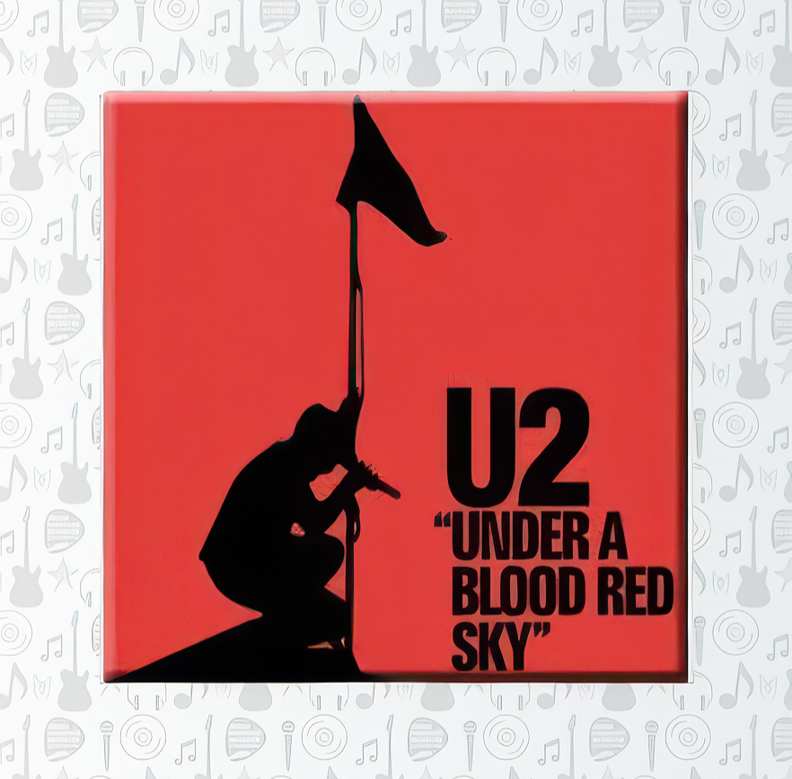 U2 Under A Blood Red Sky Magnet