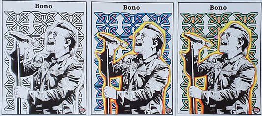 Bono Postcard