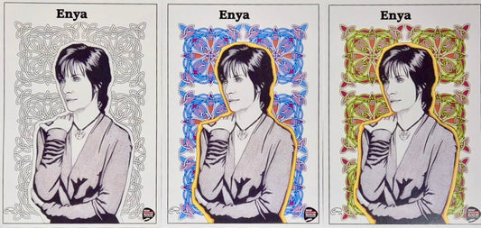 Enya Postcard