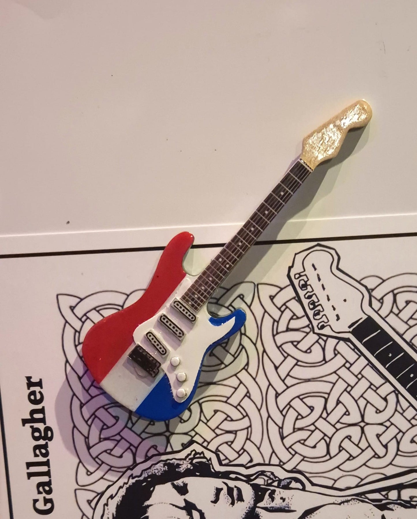 French Flag Stratocaster Magnet