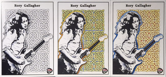 Rory Gallagher Postcard